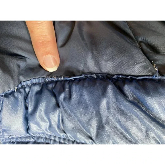 Men's Blue Puffer Jacket - Picture 16 of 16